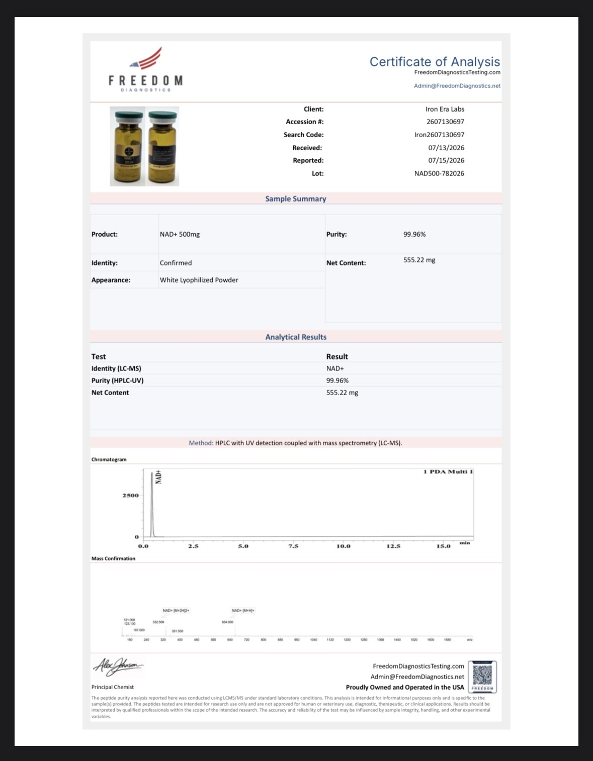 NAD+ 500mg - Image 2
